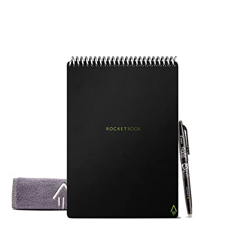 Rocketbook Flip Smart Reusable Executive Size Notepad, 6