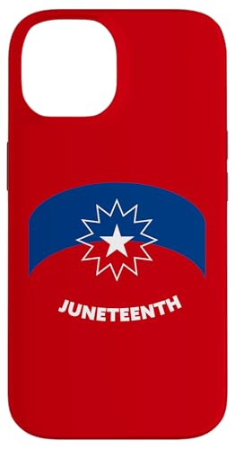 Drapeau Juneteenth 19 Juin 1865 Freedom Black History Rouge Coque pour iPhone 14