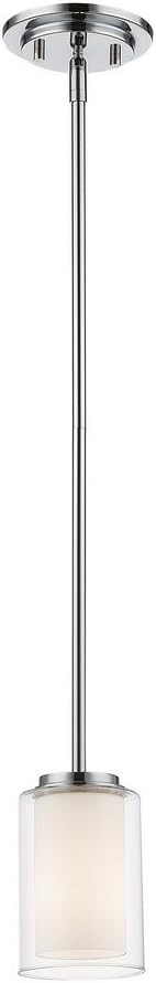 Z-Lite 1 Light Mini Pendant 426MP-CH