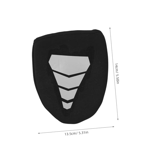 1 Par Calzado Ciclismo Impermeable Negro miniatura 2