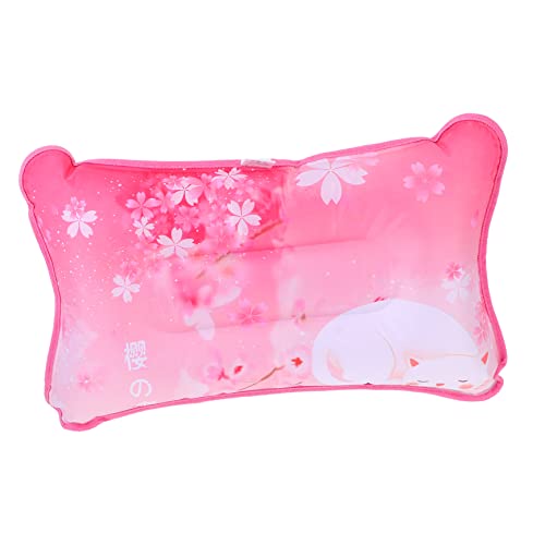 VALICLUD Almohada de Hielo Multifuncional para Verano, Tamaño Mediano, Material, Color Rosa Cerezos, sin Electricidad, Adecuado para Aliviar Fatiga y Descanso, Cojín Inflable y Rellenable