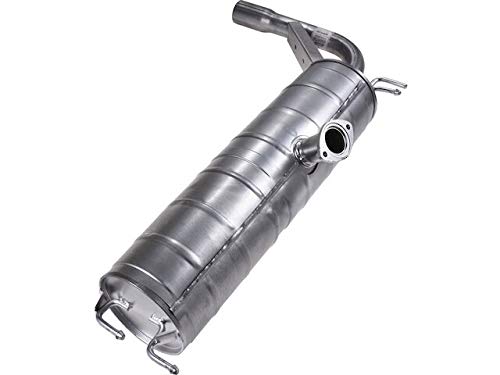 Rear Muffler - Compatible with 2004-2005 Toyota RAV4 2.4L 4-Cylinder 2AZ-FE