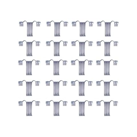 QTWLRH Photovoltaic Panels Water Drained Clip Solar Panel Drainage Clips Solar Panel Frame Cleaning Clips Mud Clamp(50pcs,40mm) Cover