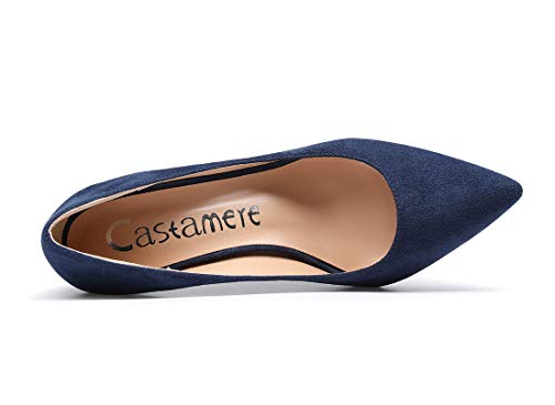 Castamere High Heels Womens Pointed-Toe Slip-on Pumps 8.5CM Stiletto Heel Shoes4