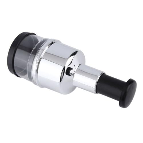 BESTYASH Hachoir à Ail et Oignon Multifonction Inox Coupe Rapide Légumes et Fruits Presse-ail Manuel Pratique pour Cuisine Familiale