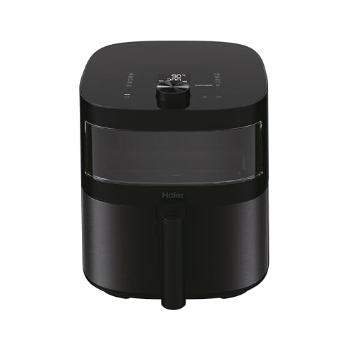 Haier Freidora De Aire Sin Aceite Multiusos De 7l, Ventana De Visualización, 9 En 1, Air Fryer, Hornear, Asar, Parrilla, Deshidratar, Recalentar, Cocción Lenta, Descongelar, Yogur I-Master Series 5 Haier Freidora De Aire Sin Aceite Multiusos De 7l, Ventana De Visualización, 9 En 1, Air Fryer, Hornear, Asar, Parrilla, Deshidratar, Recalentar, Cocción Lenta, Descongelar, Yogur I-Master Series 5