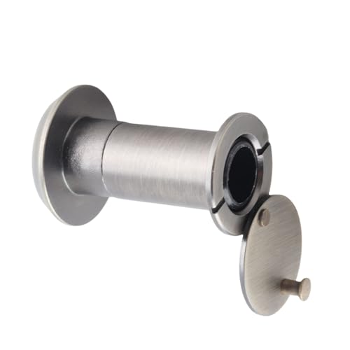 Zopsc Mirilla para Puerta, Ángulo Amplio de 200 Grados, Cubierta de Privacidad Resistente con Cromo Brillante, Lente Óptica de Alta Claridad, Mirilla de Vista Ancha para Seguridad en Hogar y Apartamento (Bronce) miniatura 2