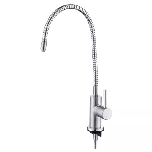 Robinet pour purificateur d'eau de cuisine avec raccordement 1/4 sous-évier