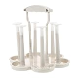Bonne solution de séchage et de stockage : ce support est idéal pour sécher et une variété d'articles, des biberons aux à café, ce qui en fait un à maison, support de séchage de bouteilles, support de séchage de bouteilles