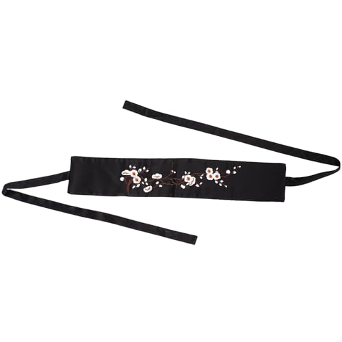 CALLARON 1 Pc Sello De Cintura De Correa Bordada Cinturón Ajustable Cinturones Vaqueros Cinturón De Cintura De La Vendimia Cinturón Tejido Para Vestir Accesorio De Vestir Exquisito Paño