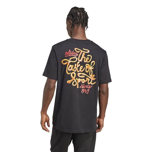 adidas Men's Food Sauce Graphic T-Shirt, Black, X-Small | Amazon.com
