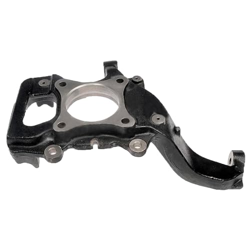 Image of Detroit Axle - 4WD Front Left Steering Knuckle for Ford 2004-2008 F-150 Lincoln Mark LT, Driver Side Steering Knuckle Assembly 2005 2006 2007 Replacement