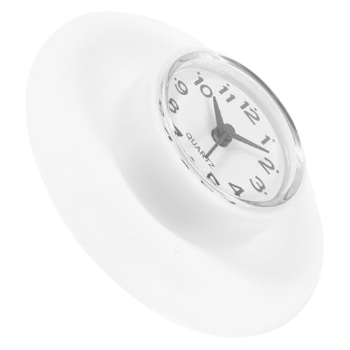OSOLADY Bathroom Clock Cup Shower Timer for Kitchen Bathroom Decor Stylish Wall Clock for Living Room Office and More for Homeowners