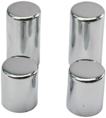 Motorcycle Luggage Rack Four Point Docking Hardware Covers Caps Kit for Harley Touring Road King/Road Glide/Street Glide/Electra Glide2009-2024 (Chrome)