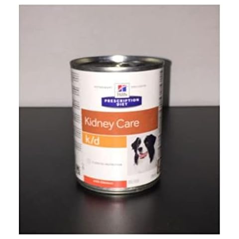 Hills Prescription Diet k/d Kidney Care Dog Food Balanced Wet With Chicken - 6x370g Can Cover