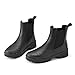 HISEA Women's Ankle Rain Boots, Waterproof Chelsea Garden Boots for Women, Short Fashion Rubber Shoes for Outdoor Farm Work
