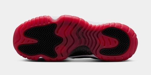 Air Jordan 11 Retro Low Bred Grade School Lifestyle Shoes (Black/Red/White)4