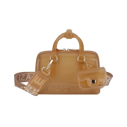 Transparent Jelly Bags Jelly Purses Women's Crossbody Bag Clear Shoulder Bags for women PVC Handbags