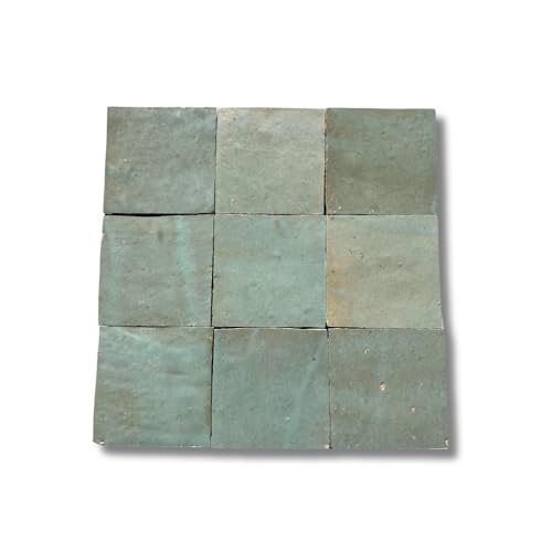 DYARI Authentic Moroccan Zellige Ceramic Tiles – 4x...