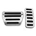 MAIMOCCY Anti-Slip Foot Brake Gas Accelerator Pedal Cover Compatible for Range Rover Sport 2014-2022, Discovery 5 2017-2025, Defender 90/110/130 2020-2025 Accessories