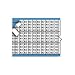 Brady TMM-62-PK, 111471 0.5" Vinyl Pre-Printed Wire Marker w/Legend: 62, 4 Packs of 25 pcs