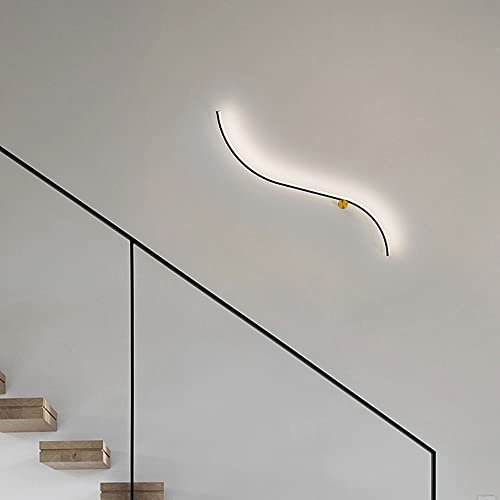 Accesorios de iluminación de dormitorio interior con diseño de lujo lineal 2