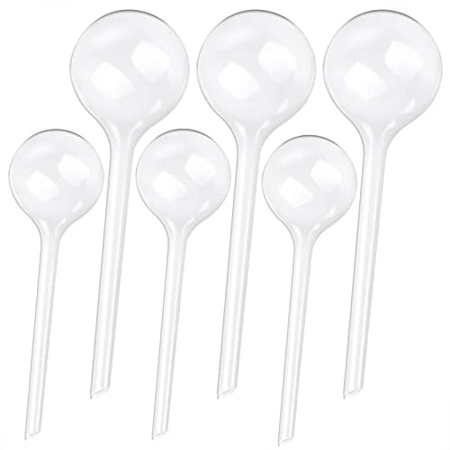 Haishell Lot de 6 bulbes d'arrosage automatique pour plantes en PVC - Arrosage automatique pour plantes d'intérieur et d'extérieur Cover
