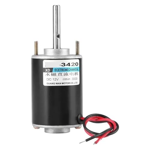 24V 7000 RPM High Speed Motor,30W Miniature Motor,DC Speed Regulating Motor 12V 3500RPM Permanent Magnet DC Motor(24V 7000RPM,26mm)