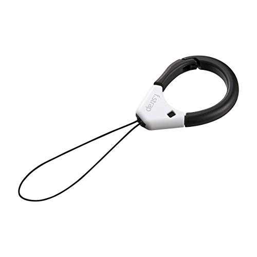 サンワサプライ フィンガーストラップ(ホワイト) スマホ デジカメ 落下防止 DG-ST37W