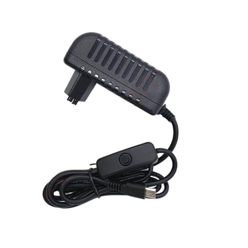 AC 100-240V DC 5V 3A �d���X�C�b�`�{�^���d���A�_�v�^(US PLUG_5V 3A MICRO USB)