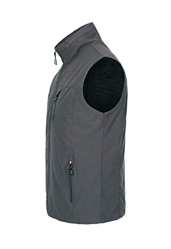 Image of Hbufnha Men's Lightweight Vest Outdoor Windbreaker Vest Jacket For Golf Safari Travel Fishing Hiking Vest