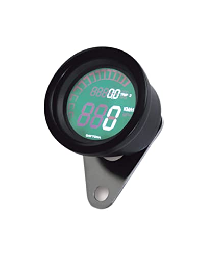Daytona digi tachymètre compteur de vitesse et vELONA noir-diamètre 60 mm