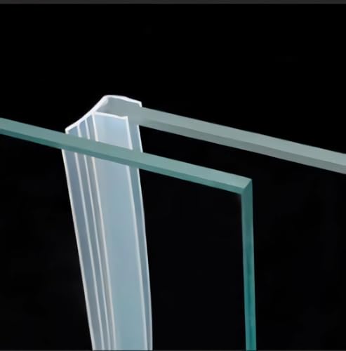 Joint souple en silicone de remplacement pour vitre de douche type F