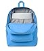 JanSport Superbreak Plus FX Backpack - Work, Travel, or Laptop Bag with Water Bottle Pocket - Azul Blue