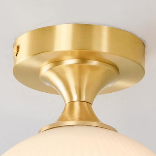 Plafón de techo de cristal lechoso para iluminar pasillos oscuros 6