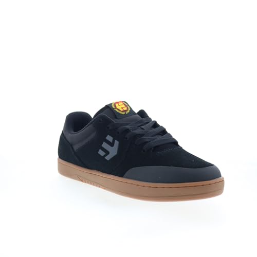 Etnies Marana X Santa Cruz - Chaussures de skate basses pour homme, Caoutchouc noir, 42.5 EU