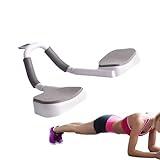 Hitburu Equipo De Ejercicio Para Abdominales,Ejercitador De Plancha Con Temporizador - Equipamiento De Fitness Abdominal,Para Hombres Y Mujeres Uso En Casa Y Apartamento Para Plancha Y Flexiones Y
