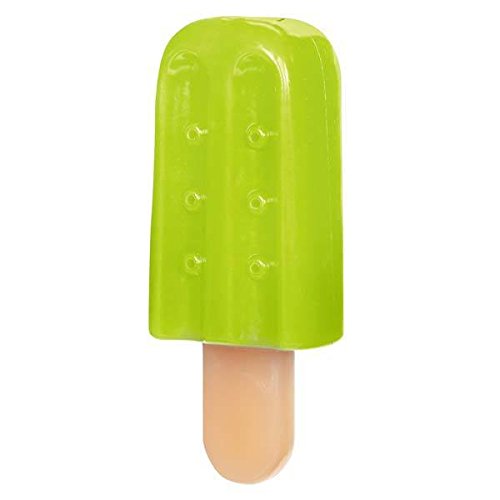 CP Mini Cooling Dog Toys Fun Summer Ice Cream Cone or Popsicle Choose Color & Shape(Green Popsicle)