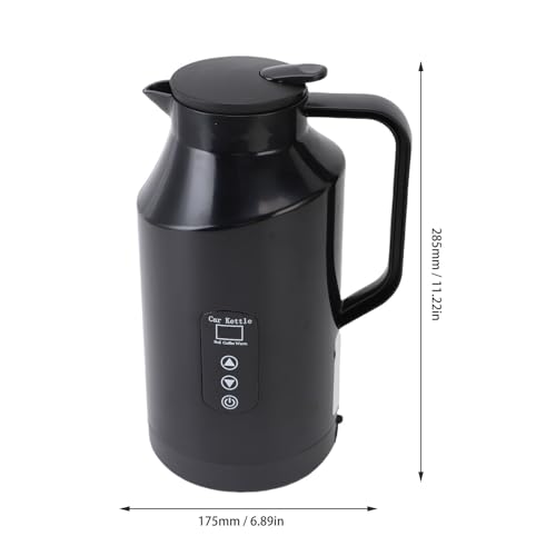 Hervidor eléctrico portátil para auto 1500ML miniatura 2