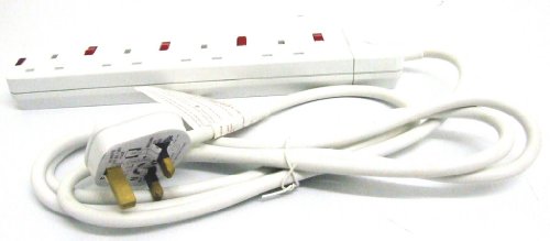 Preisvergleich Produktbild Extension Lead 4 Way Individually Switched Cable 2m