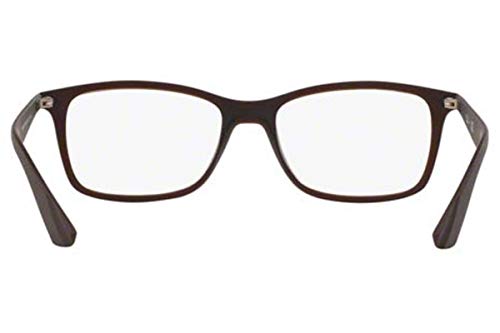 Image of Ray-Ban Unisex Clear Lens Square Frames - 0RX7047