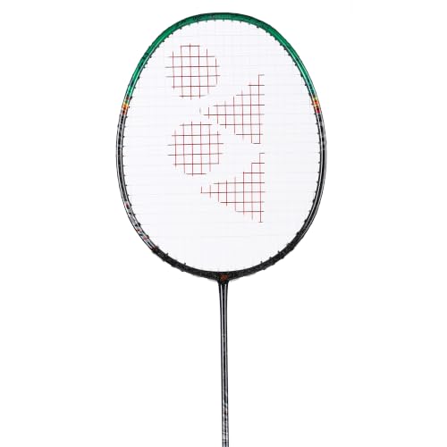 Image of Yonex Graphite Strung Badminton Racquet Astrox 99 Game (G5 4U,Black Green)| HM Graphite + CSR + Tungsten + 2G-NANOMESH NEO