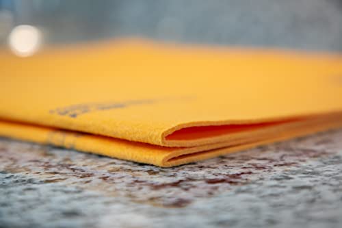 Free Bonus Kitchen Shammy! Two 20" By 28 "Largest Drying Shammies, The Original Quality Authentic German Shammy Importer Since 1983- Super Absorbent For Home, Auto, Kitchen , #TOP6