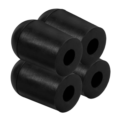 COSMEVIVI Cello Endpin Stopper Set 4pcs Bass Endpin Leather Pad Cello Supply Musician's