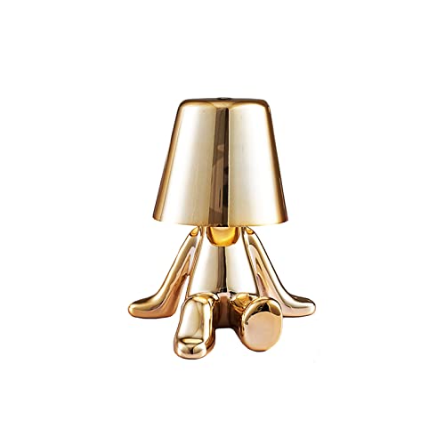 TASUN Nachttisch-Touch-Konsolen-Licht, goldfarben, dekorative...