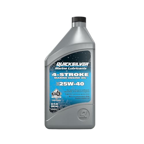 Image of Quicksilver by Mercury Marine 25W-40 Marine Engine Oil