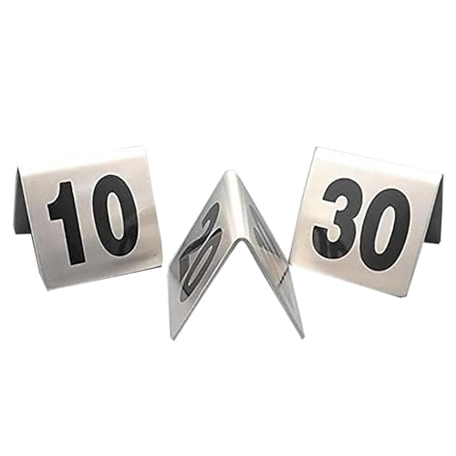 Plaques d'immatriculation de table pour système de buffet de restaurant