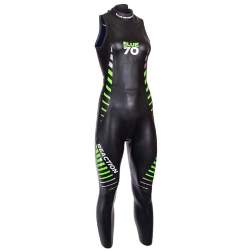 Blue Seventy Women's Reaction Sleeveless Wetsuit (Black, WM, Blue Seventy)