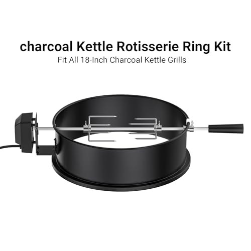 Set de asador Ring esmaltado para Weber de 47 cm con componentes de alta resistencia 3