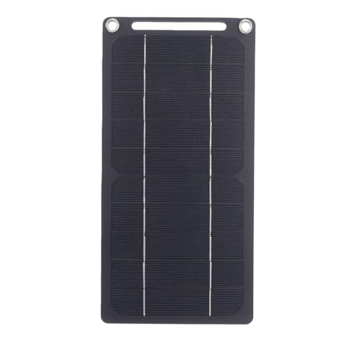 Panel solar monocristalino de 6W ASHATA ligero para cargar electrónica sin enchufes 2
